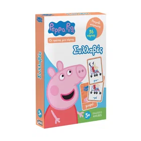 Anubis Peppa Pig Ensimmäiset Kortit Konsonantit 36-Kort