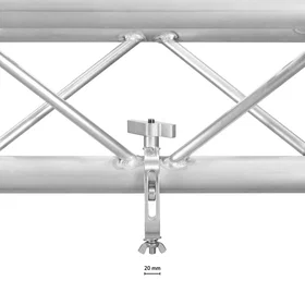 Eurolite TH-220 QUICK-LOCK Coupler SLIM silver