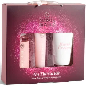 Maison On The Go Kit Gave Sett (Kroppsspray, Leppglans, Håndkrem)