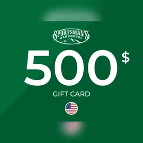 Sportsman's Warehouse gavekort 500 USD