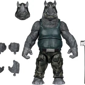 McFarlane Toys Teenage Mutant Ninja Turtles Page Punchers Rocksteady toimintahah