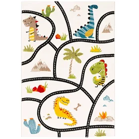 Pergamon Tapis de jeu dinosaure 140x200cm