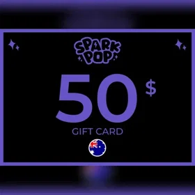 Sparkpop Gavekort 50 AUD
