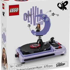 LEGO Editions 43029 Olivia Rodrigo Concert Moon Musical Stage Decoration