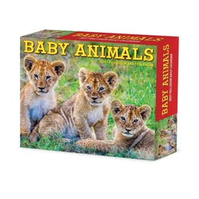 Baby Animals Desk Calendar 2027