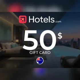 Hotels.com Gavekort 50 AUD
