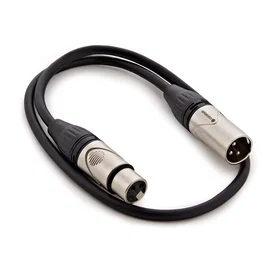 Studiospares XLR (M) to XLR (F) Cable 0.6m