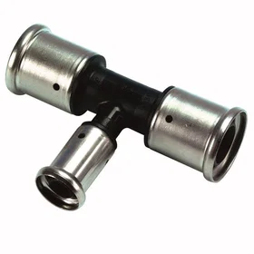 Henco Prestee Pvdf Reducer Tee 63x40x63mm