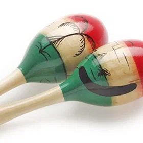 Stagg MRW-26M Trädda Mexikanska Stil Maracas