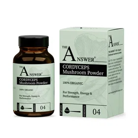 The Answer Cordyceps Mushroom 1000mg 50g Pulver