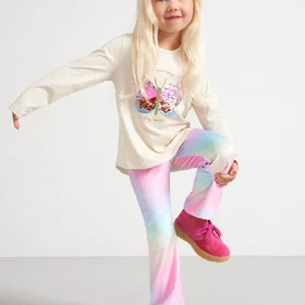 Lindex Velour Leggings (Lapset)