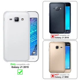 Cadorabo Wallet Case with Magnetic Closure Kickstand and Card Slot for Samsung Galaxy J1 2015