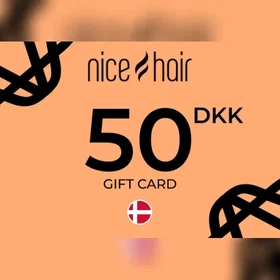 NiceHair.dk Gavekort 50 DKK