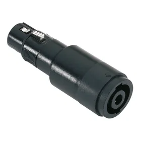 Adam Hall K4AXF3SM4 Speakon 4-pin chassis for XLR hunn