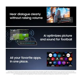 Samsung Neo QLED 55" 4K Ultra HD Mini-LED AI Tizen TV (2026) - TQ55QN83HBUXNA