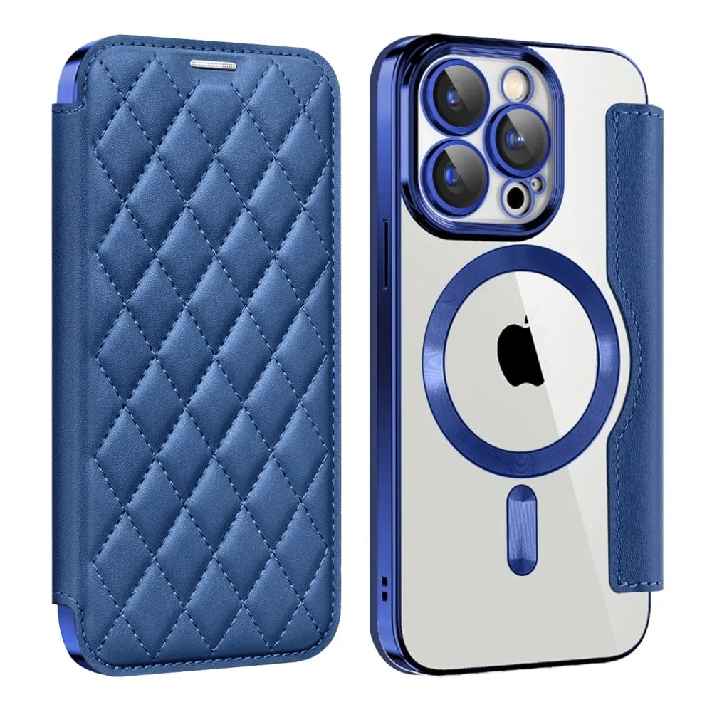 Safiiri RFID Blocking Lens Film Case for iPhone 15 Pro
