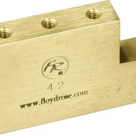 Floyd Rose FROFTBL42 Fat Brass Tremolo Block L Shaped