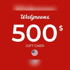 Walgreens Gavekort 500 USD