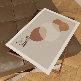 PSTR Poster Maarten Léon Thousand Stories To Tell 50x70cm
