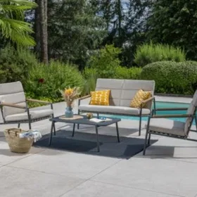 Ozalide Salon de jardin 4 Pièces 3700156681456_CAFR