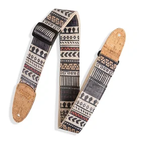 Levys 2" Natural Cork on Natural Webbing w/ Cork Ends Zanzibar