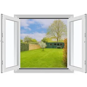 MYCARBON Fönsterduk 130x155cm 2-pack SW-W21