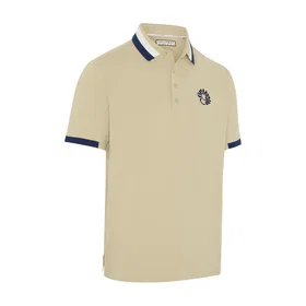 Callaway Legacy Short Sleeve Striped Rib Collar Polo Shirt (Mies)