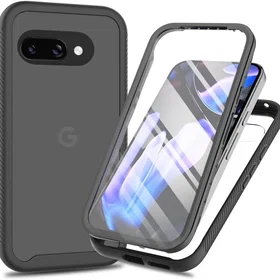 Riccase Case Built-in Screen Protector for Google Pixel 9A
