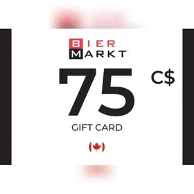 Bier Markt Gavekort 75 CAD
