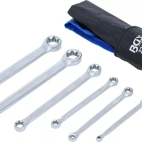 BGS Technic 2268 Dubbel ringnyckelsats E6xE8-E20xE24 6pcs