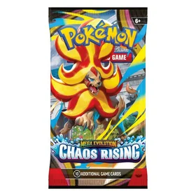 Pokémon TCG Mega Evolution Chaos Rising Boosterpakke