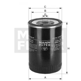 MANN-FILTER Polttoainesuodatin WDK 11 102/10