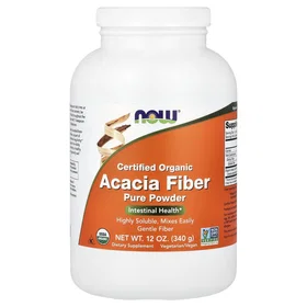 Now Foods Acacia Fiber Organic Powder 340g