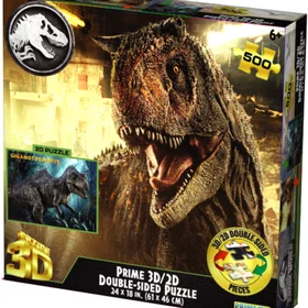 Prime 3D PRiME Jurassic World Ceratosaurus / Giganotosaurus 500 Pieces