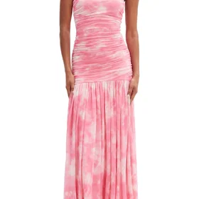 Bardot Solana Printed Mesh Maximekko