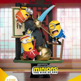 BEAST Kingdom Minions The Rise Of Gru DStage Kung Fu Statue 4711203445166