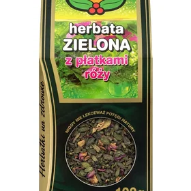 Natura Rosblad Grönt te Lösa blad 100g
