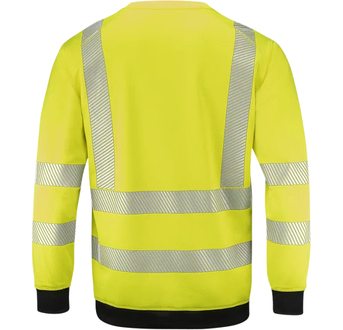 Texstar SW19 Safety Sweater Yellow/Black 4XL (Unisex)