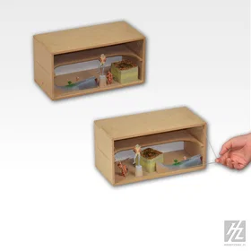 HobbyZone Udstillingskasse Natur OM09