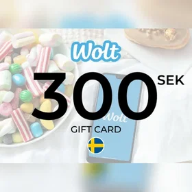 Wolt Gavekort 300 SEK