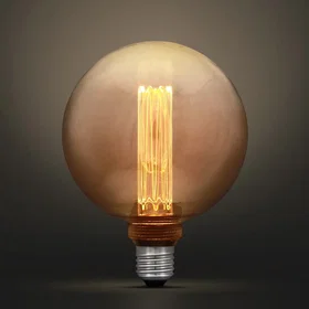 Clas Ohlson Globe Amber 50lm