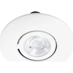 Nordtronic Front Lavprofil Fleksibel G2 Stor Tilt Ø75 3K MH Hvid