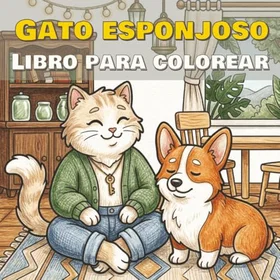 Gato Esponjoso: Färgläggningsbok