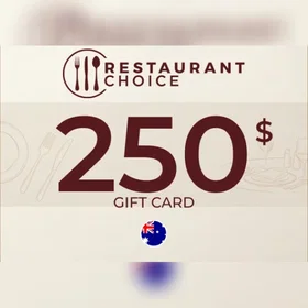 Restaurant Choice Gift Card 250 AUD
