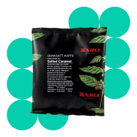 Kahls Salted Caramel smaksatt bryggmalet kaffe 0,1kg