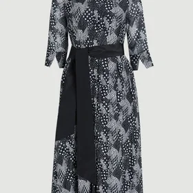 Karen Millen Floral Silk Cotton Woven Shirt Dress