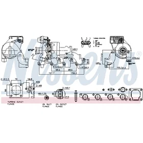 Nissens Turbocompressor 93123