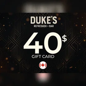 Duke's Refresher + Bar Gift Card 40 CAD