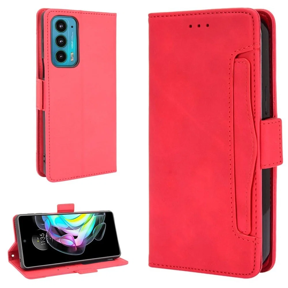 Motorola Leather Wallet Case for Edge 20