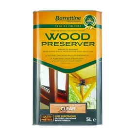 Barrettine Wood Preserver Clear 5L
